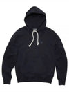 Face Logo Patch Hoodie Black - ACNE STUDIOS - BALAAN 2