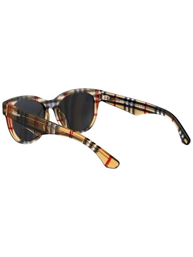 Eyewear Check Frame Sunglasses Beige - BURBERRY - BALAAN 5