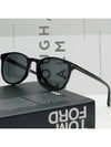 Eyewear Round Frame Sunglasses Black - TOM FORD - BALAAN 3