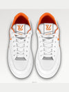 Charlie Low-Top Sneakers White Orange - LOUIS VUITTON - BALAAN 4