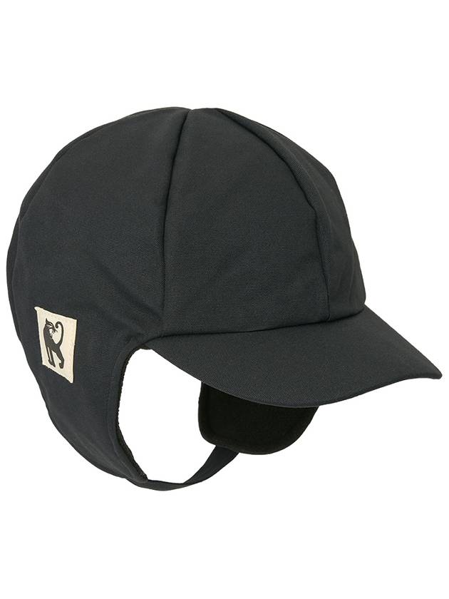 Kids ear shaped cap 1100026999 BLACK - MINI RODINI - BALAAN 1