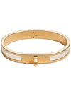 Mini Click Kelly Bracelet Gold Cream - HERMES - BALAAN 1