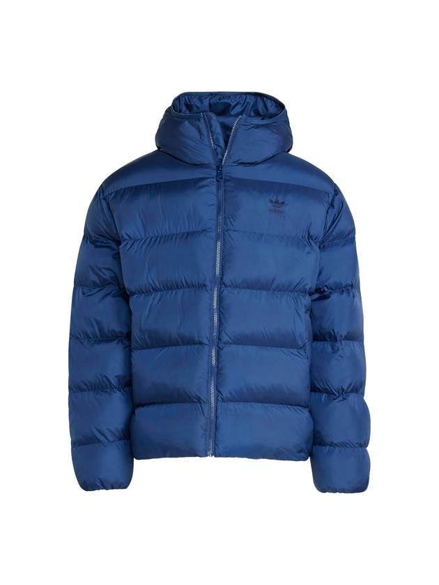 Tonal Hooded Down Padding Night Indigo - ADIDAS - BALAAN 1