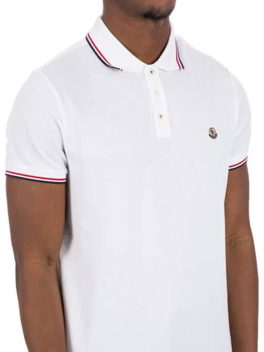 Collar short sleeve 8A70300 001 white - MONCLER - BALAAN 1