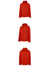 Logo Patch Metropolis Hooded Jacket Red - CP COMPANY - BALAAN.