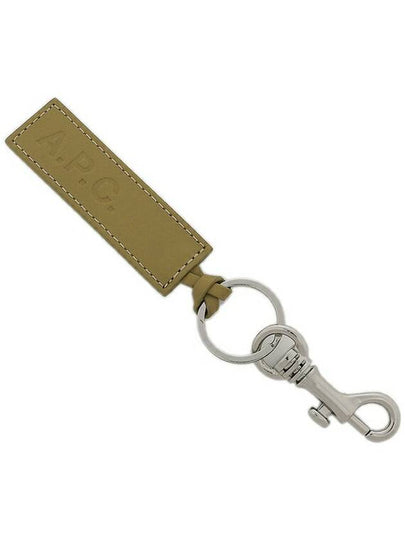 Logo Leather Key Holder Yellow - A.P.C. - BALAAN 2