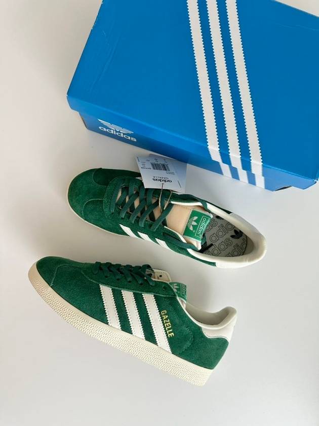 Original Gazelle Low-Top Sneakers Dark Green - ADIDAS - BALAAN 10