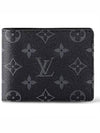 Multiple Monogram Eclipse Half Wallet Black - LOUIS VUITTON - BALAAN 2