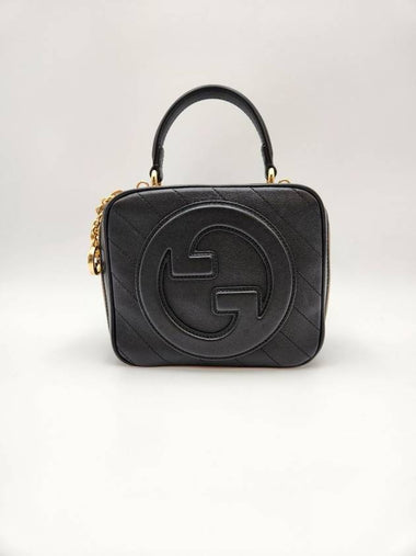 Women s Blondie Top Handle Crossbody Bag Black 24 Years Condition A - GUCCI - BALAAN 1