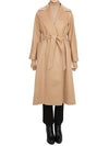 Feltro Single Coat Beige - MAX MARA - BALAAN 2