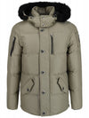 Cloud 3Q Logo Shearling Padding Green - MOOSE KNUCKLES - BALAAN 2