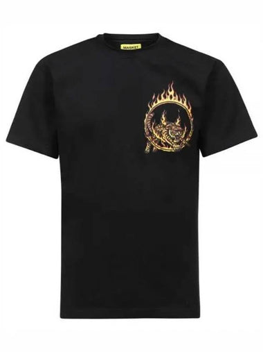 399001238 BLACK Eater short sleeve t shirt - MARKET - BALAAN 1