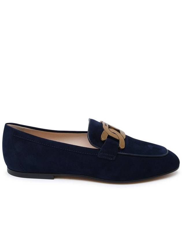 Women's Kate Suede Loafers Blue - TOD'S - BALAAN 2