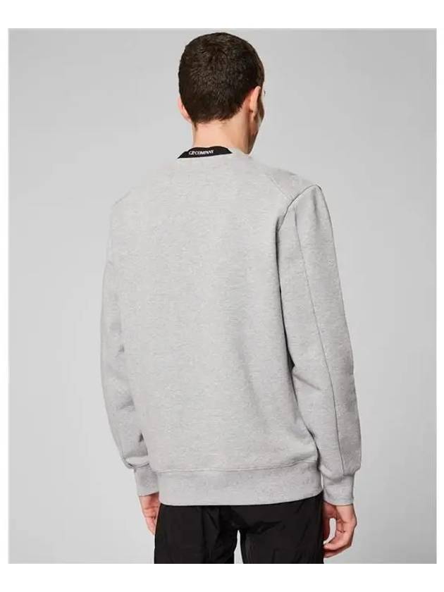 Lens Waffen Pocket Sweatshirt Gray - CP COMPANY - BALAAN 3