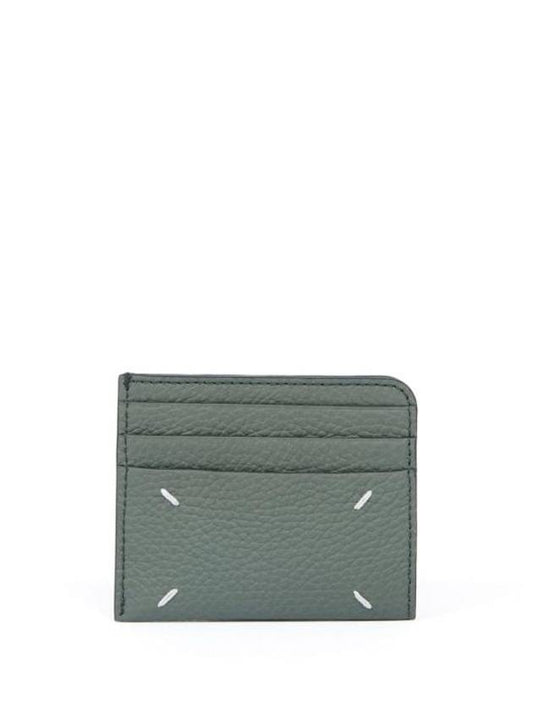 Four Stitch Card Wallet Green - MAISON MARGIELA - BALAAN 1