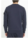 Wappen Patch Crew Neck Sweatshirt Navy - STONE ISLAND - BALAAN 4