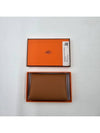 Calvi Duo Card Wallet Brown - HERMES - BALAAN 2