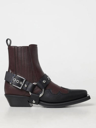 Flat ankle boots woman Ganni - GANNI - BALAAN 1