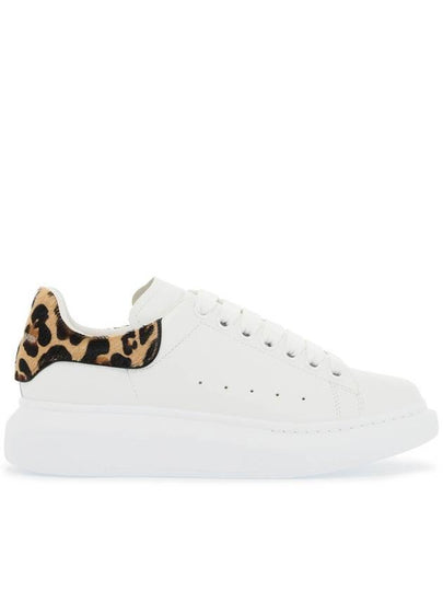 Leopard Tab Low Top Sneakers White - ALEXANDER MCQUEEN - BALAAN 2