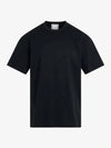 Luminous Jellyfish Back Logo Short Sleeve T-Shirt Black - WOOYOUNGMI - BALAAN 2