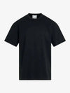 Luminous Jellyfish Back Logo Short Sleeve T-Shirt Black - WOOYOUNGMI - BALAAN 3