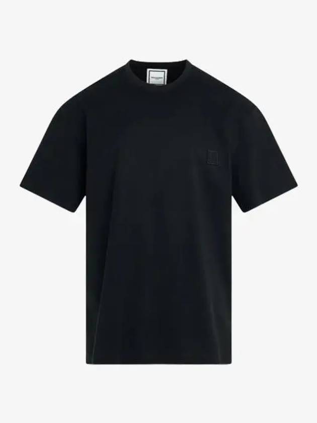 Luminous Jellyfish Back Logo Short Sleeve T-Shirt Black - WOOYOUNGMI - BALAAN 3