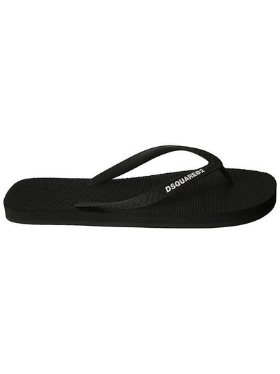 Logo Flip Flop Black - DSQUARED2 - BALAAN 2