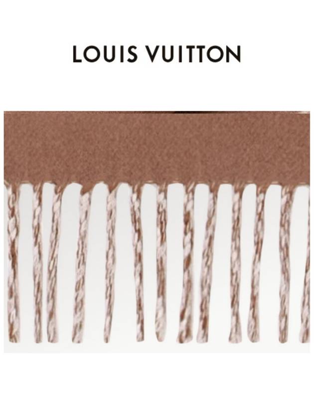 Monogram Shadow Scarf Noisette - LOUIS VUITTON - BALAAN 6