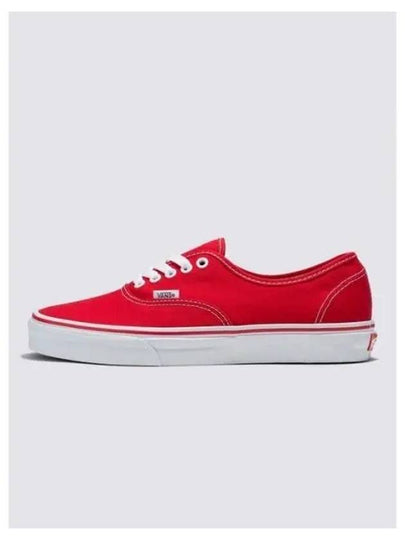 Authentic Low Top Sneakers Red - VANS - BALAAN 2