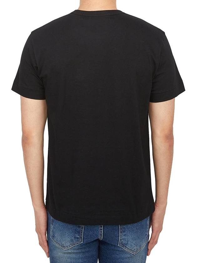 Red Heart T-Shirt Black - COMME DES GARCONS PLAY - BALAAN 4