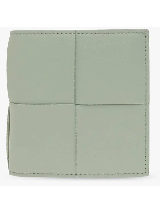 Slim Folder Half Wallet Light Green - BOTTEGA VENETA - BALAAN 1