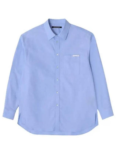 Homme Oversized Shirt Blue - SONGZIO - BALAAN 1