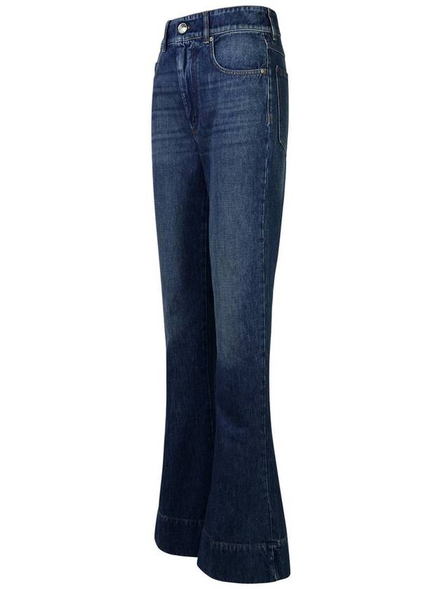 Sportmax 'Robinia' Blue Cotton Jeans - MAX MARA SPORTMAX - BALAAN 2