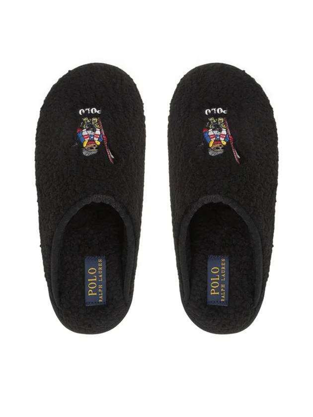 Kayleigh Scuff Bear Mule Black - POLO RALPH LAUREN - BALAAN 3