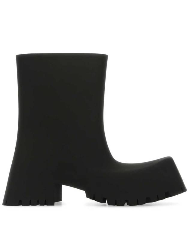 Rubber Trooper Ankle Boots Black - BALENCIAGA - BALAAN 2