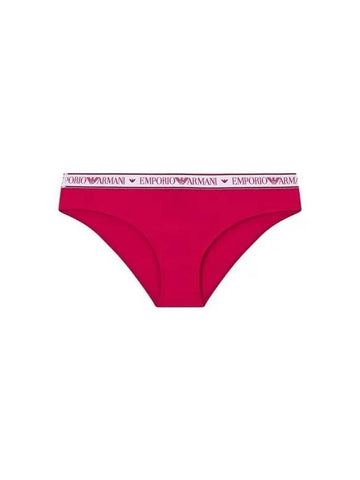 UNDERWEAR Women's Logo Band Cotton Briefs Dark Pink - EMPORIO ARMANI - BALAAN 1