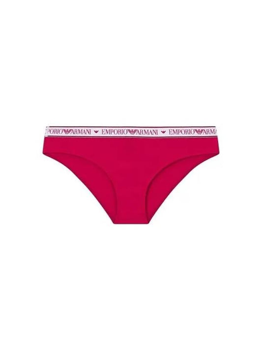 UNDERWEAR Women's Logo Band Cotton Briefs Dark Pink - EMPORIO ARMANI - BALAAN 1