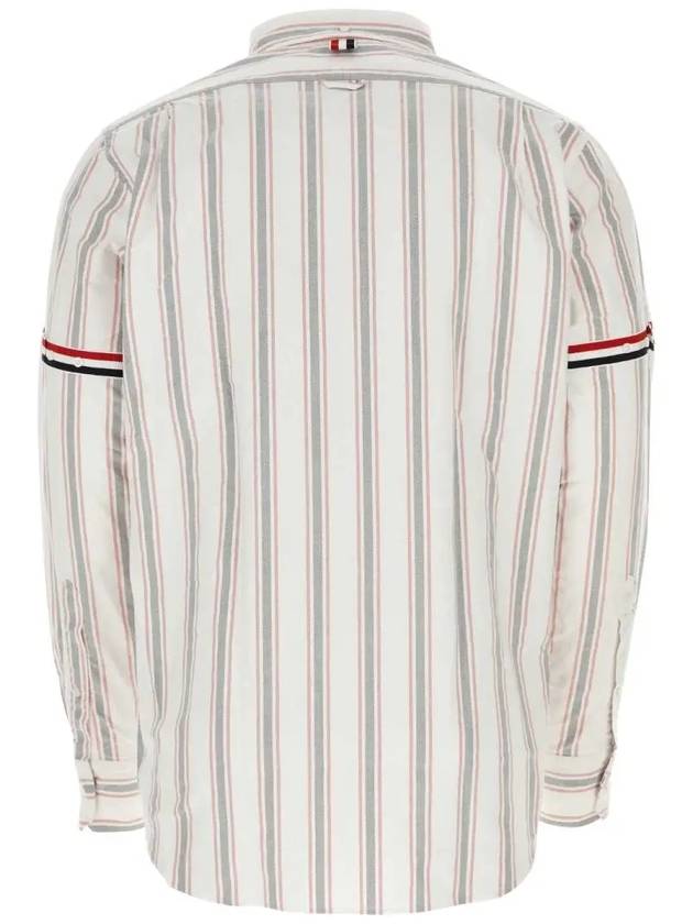 MWL301 AF0352 960 Diagonal Armband Shirt Pink - THOM BROWNE - BALAAN 2