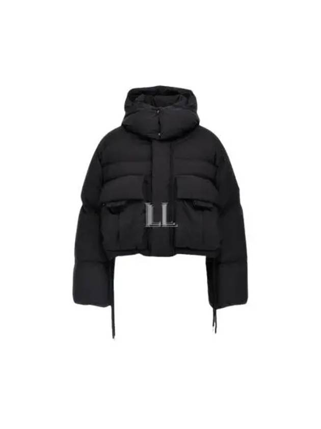 Kar Hooded Short Down Padding Black - MONCLER - BALAAN 2