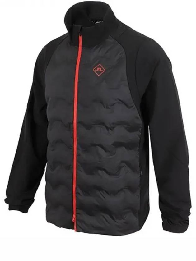 Dexter Hybrid Padded Zip-Up Jacket Black - J.LINDEBERG - BALAAN 2