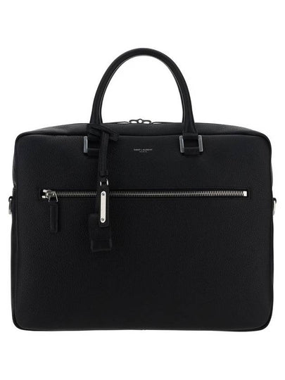 Sac De Jour Supple Brief Case Black - SAINT LAURENT - BALAAN 2