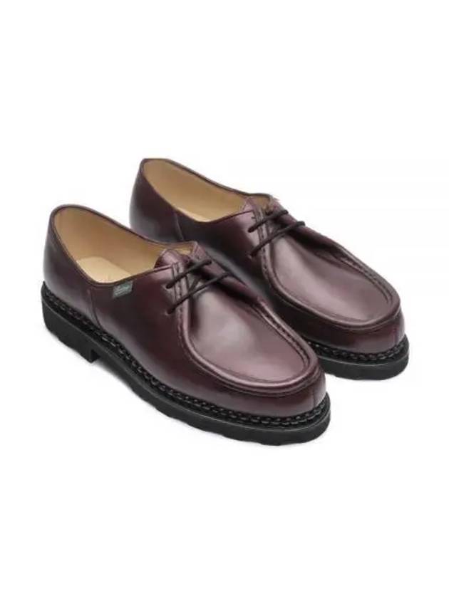 Marche Leather Loafers Burgundy - PARABOOT - BALAAN 2