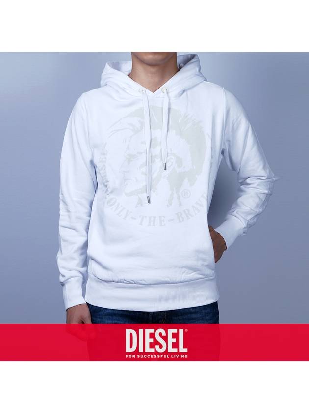 indian hoodie 100 white - DIESEL - BALAAN 1