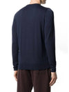 Shadow Project Pocket Crew Neck Knit Top Navy - STONE ISLAND - BALAAN 4