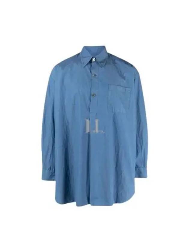 Popover Long Sleeve T-Shirt Blue - OUR LEGACY - BALAAN 2