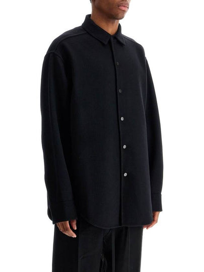 oversized virgin wool black shirt - FEAR OF GOD - BALAAN 2