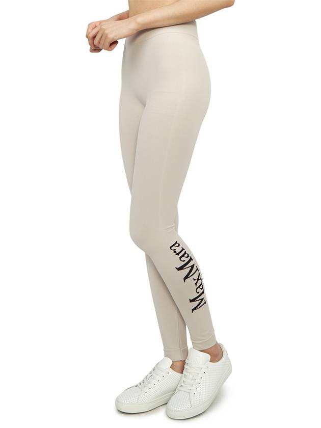 Basilea Nylon Leggings Beige - MAX MARA - BALAAN 7