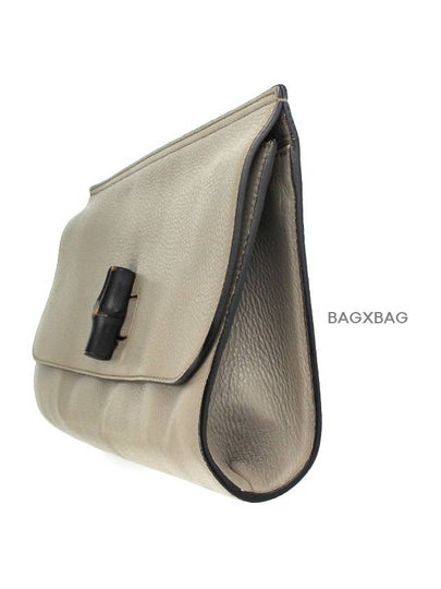 GC Bamboo Flap Clutch Beige GC42CL001 - GUCCI - BALAAN 2