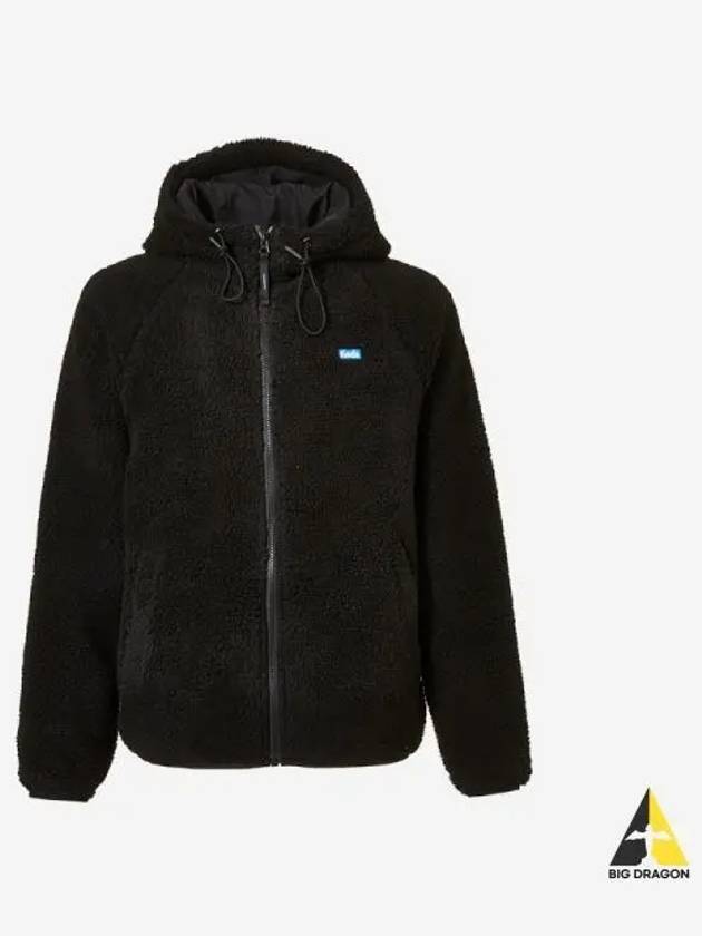 Women s Fleece Hoodie Zip up BLK - KEDS - BALAAN 1