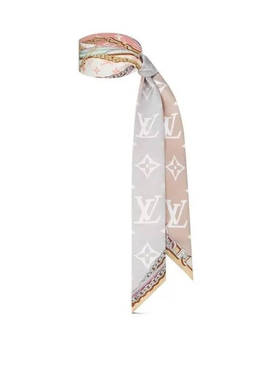 Ultimate Monogram BB Bandeau Scarf White - LOUIS VUITTON - BALAAN 2